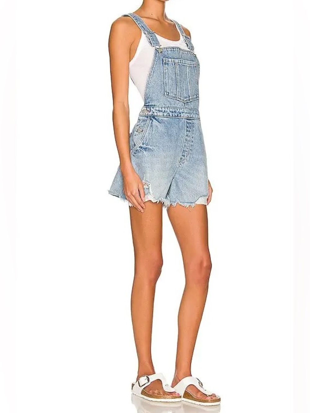 ROLLA’S Original High Rise Cut-Off Short Overalls - Picture 6 of 14